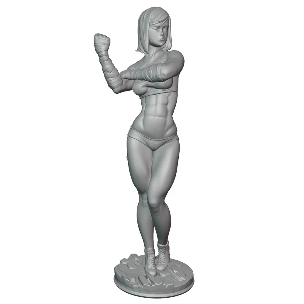 Miniatura de resina para pintar – Figura coleccionable para gatos