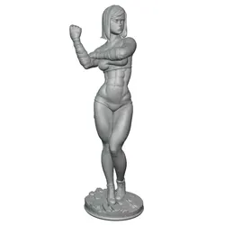 Miniatura de resina para pintar – Figura coleccionable para gatos