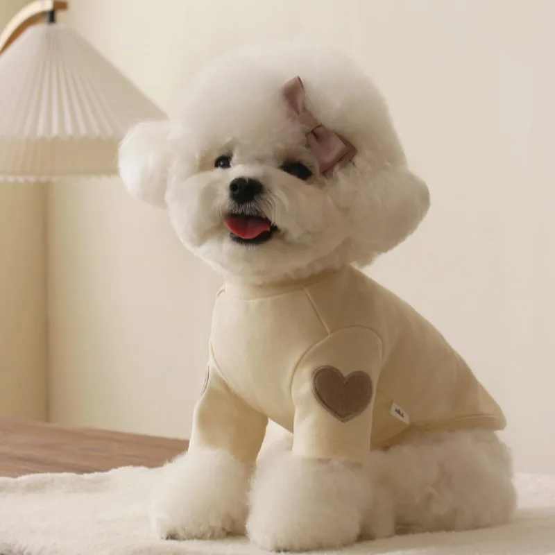 Sudadera con capucha de lana para perros pequeños y gatos - Invierno - imagen 2