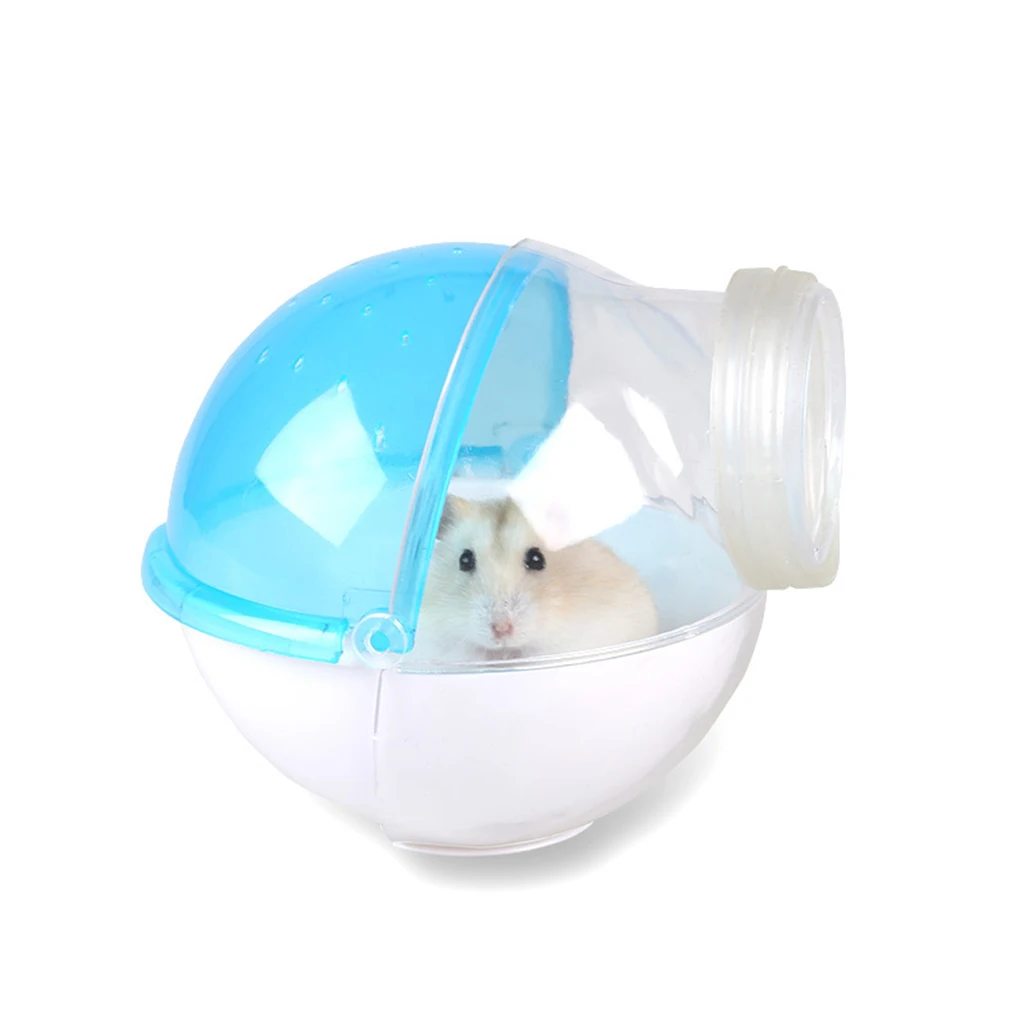 Hamster Mouse Gerbille Pet Bathroom Cage Box Bath Sand Room Hamster Toy Sauna Toilet Small Animal Supplies