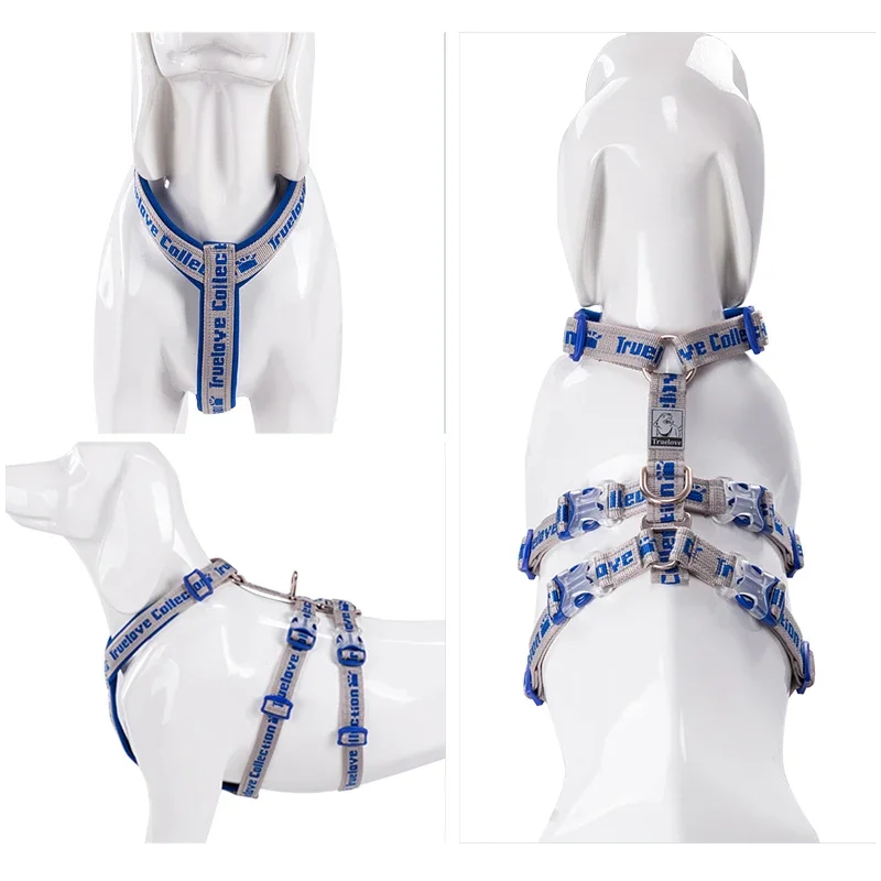 Winhyepet-arnés para perros con correa para mascotas, chaleco ajustable, reflectante, antideslizante, accesorios para caminar y viajar para perros pequeños, Meduim y grandes - imagen 2