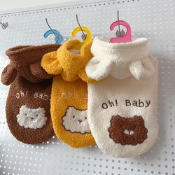 Chaqueta de moda para perros, abrigo con patrón de oso, ropa para perros, chaleco cálido de invierno, abrigo, chaqueta suave bonita, ropa para perros Bulldog Francés, disfraces para mascotas