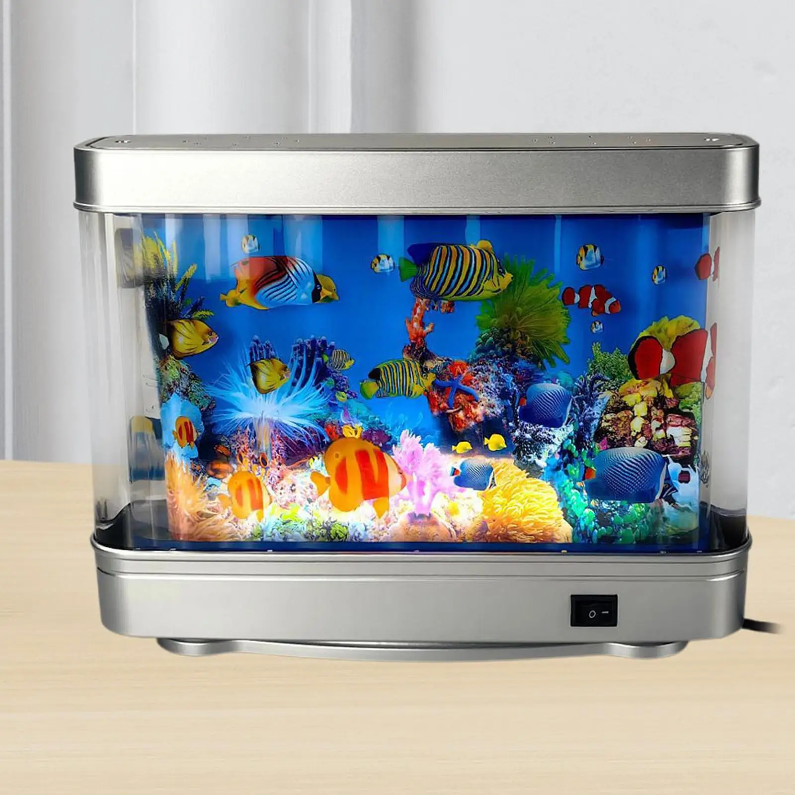 Artificial Aquarium Lamp Tropical Fish Aquarium Lamp for Indoor Office Decor
