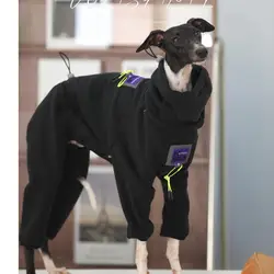 Ropa de invierno para galgo italiano y Whippet, suave y elástica