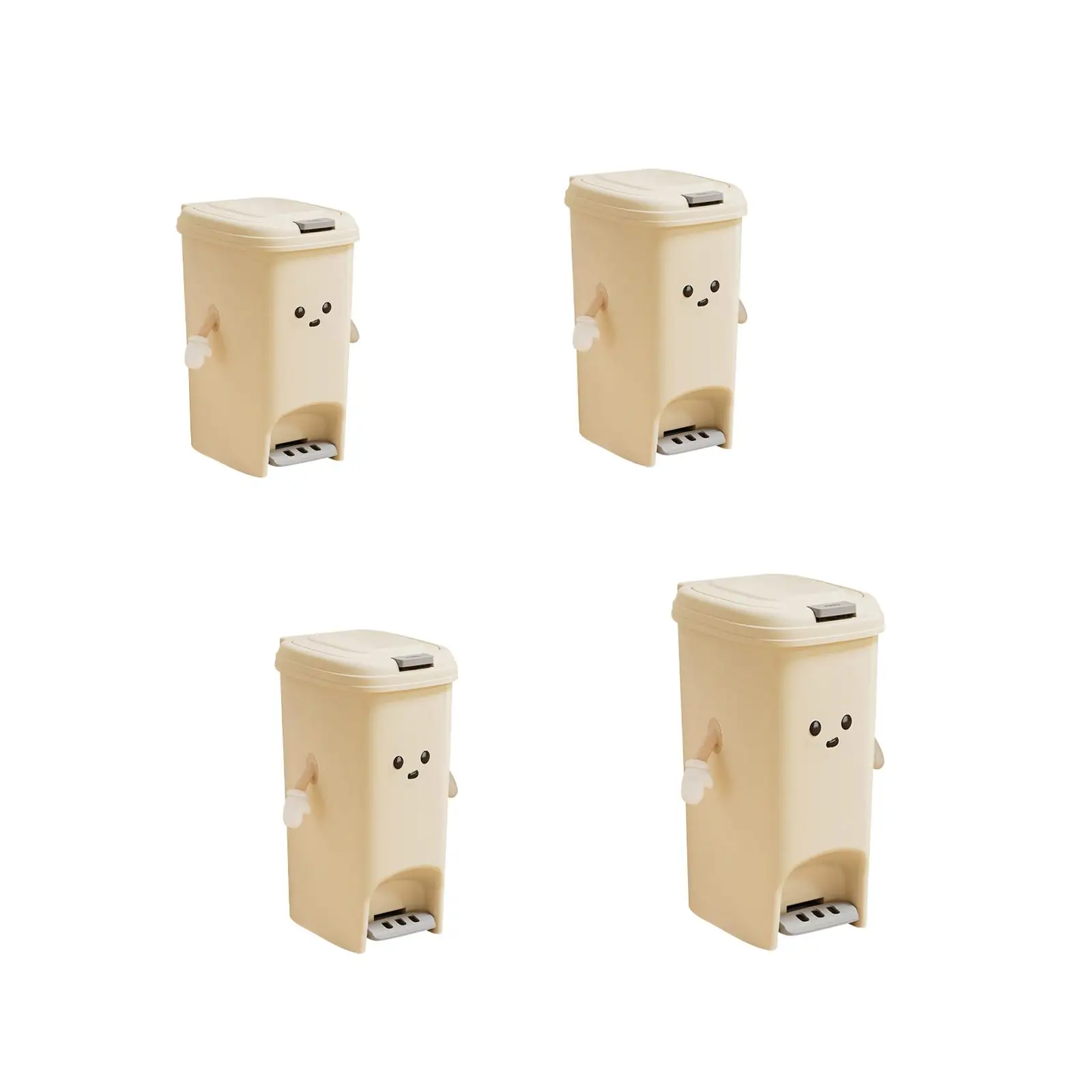 Step on Trash Can with Press Type Lids Modern Garbage Container Bin Wastebasket for Toilet Garage Entryway Living Room Office Step on Trash Can with Press Type Lids Modern Garbage Container Bin Wastebasket for Toilet Garage Entryway Living Room Office