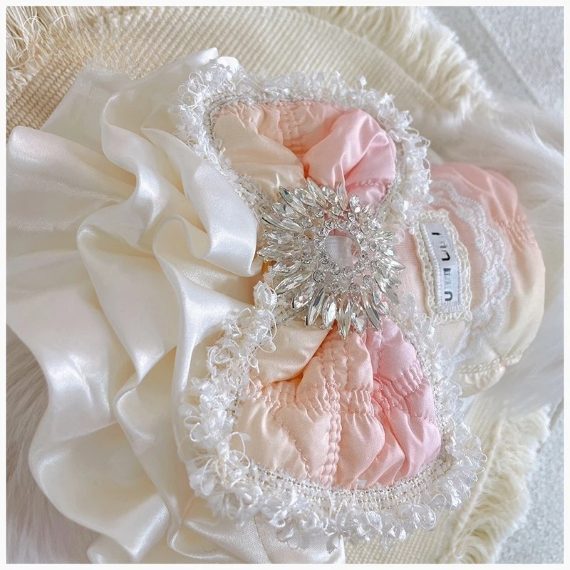 Abrigo vestido princesa con lazo para perros Yorkshire y Teddy - imagen 5