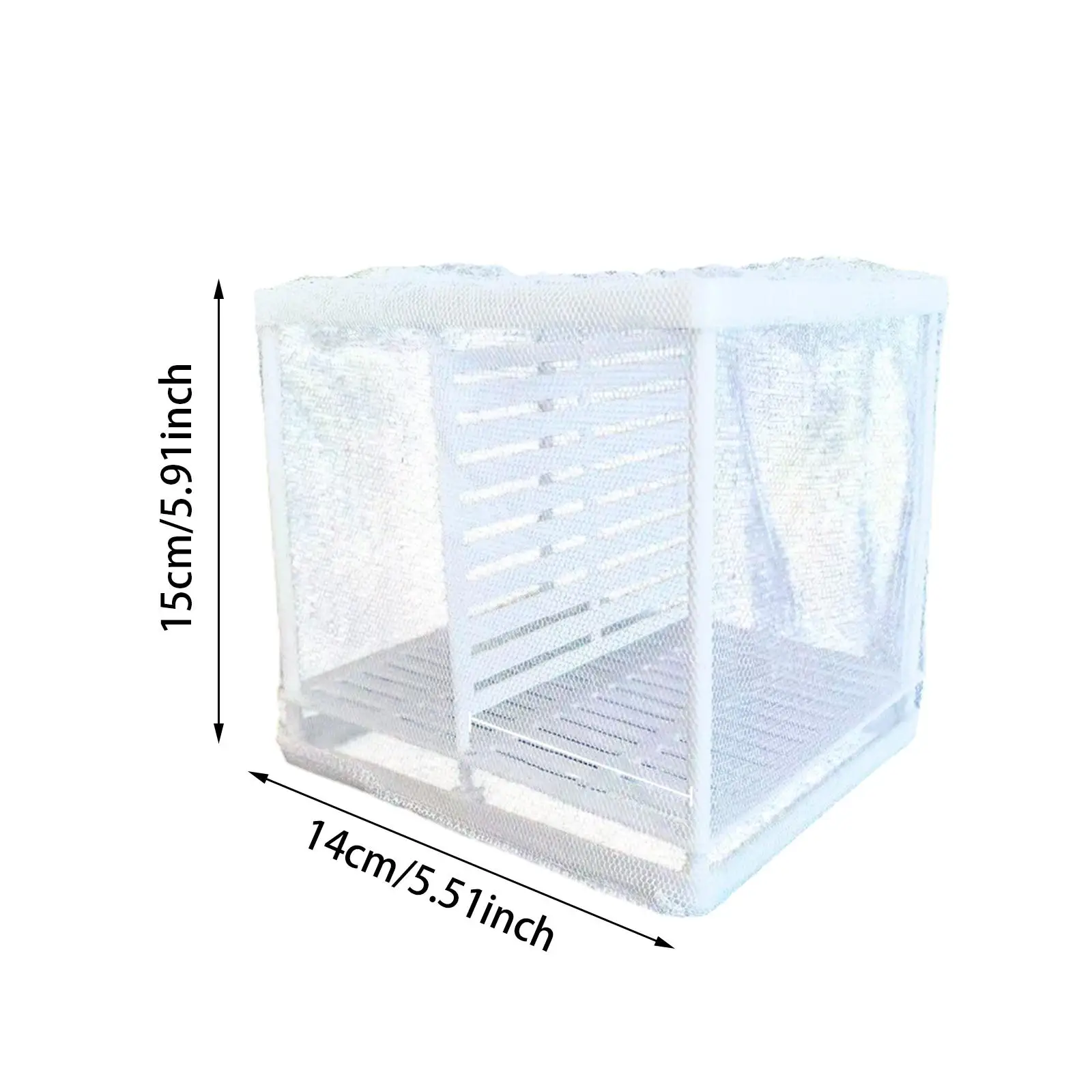 Fishes Tank Separation Box Baby Fishes Hatchery Large Capacity W/ Suction Cups Separation Net Aquarium Accessories for Home Use Fishes Tank Separation Box Baby Fishes Hatchery Large Capacity W/ Suction Cups Separation Net Aquarium Accessories for Home Use