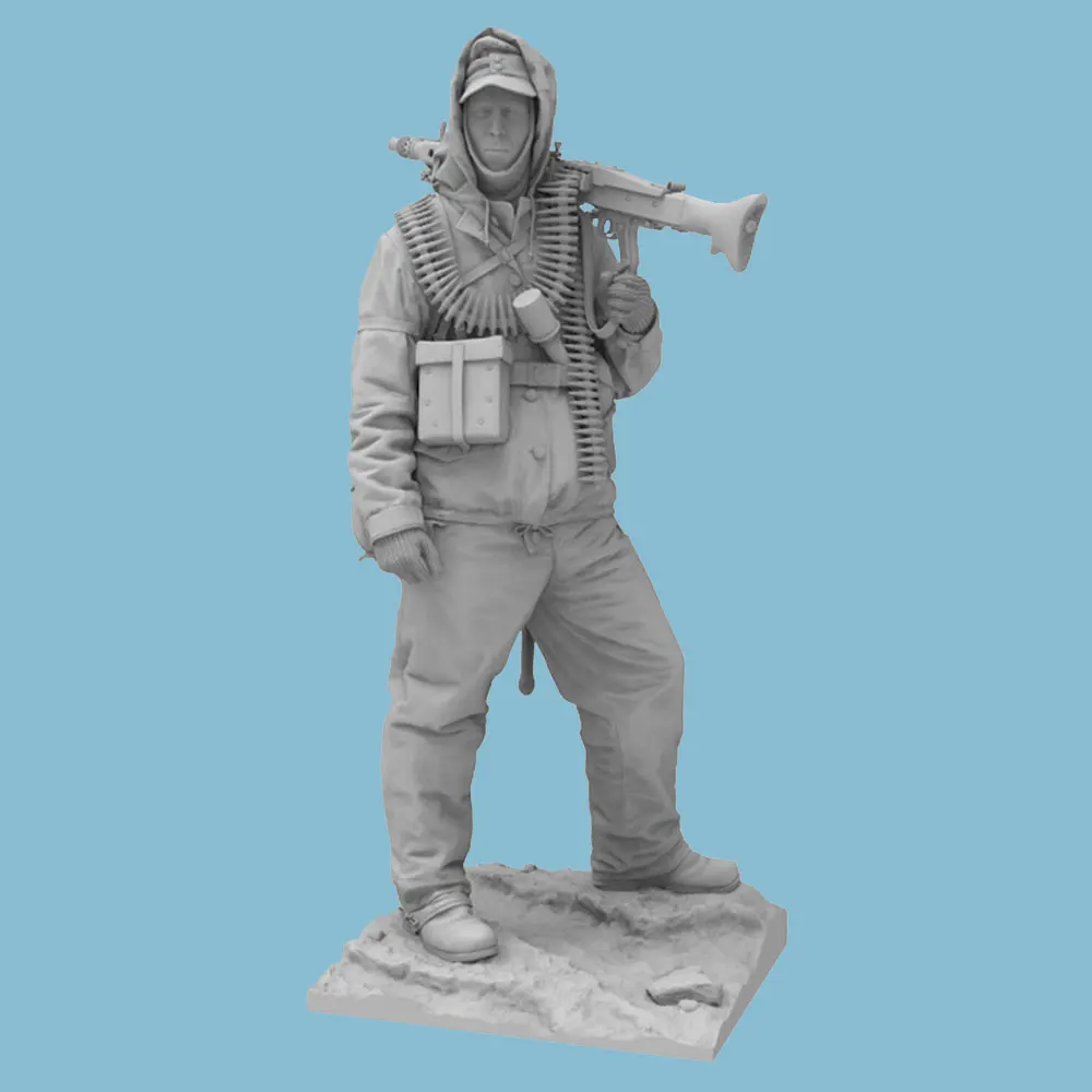 Juguete miniatura soldado en resina para gatos y perros de mesa - imagen 2