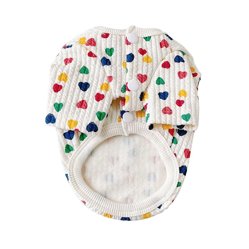 Cárdigan de amor, ropa para perros, oso de peluche de Pomerania, perro pequeño, perro maltés, ropa de Navidad, suéter para perros, ropa para gatos, ropa para perros - imagen 5