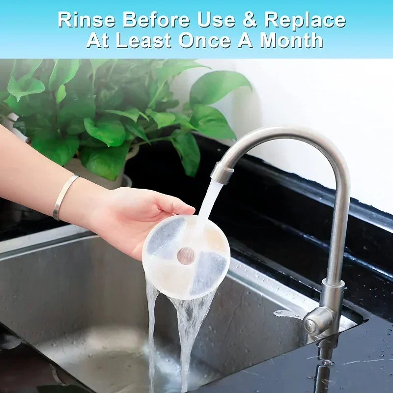 Filtros de fuente de agua para gatos, 4 Uds., círculo extraíble profesional activado, filtro de carbón reutilizable para fuente, filtro de fuente de bebida - imagen 4