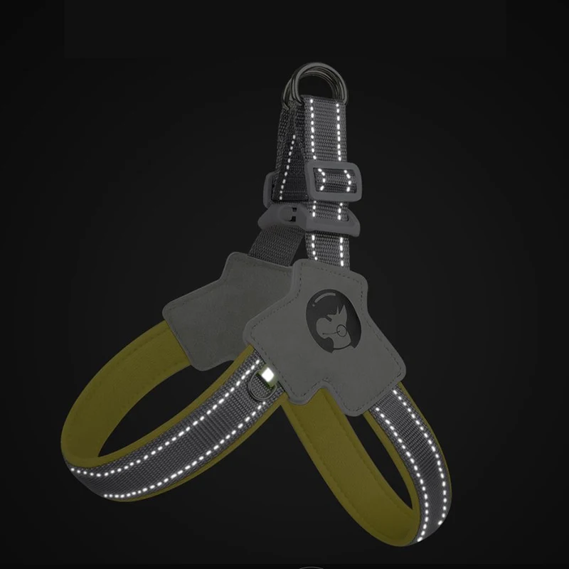 Arnés resistente y duradero para Bulldog Francés, suministros reflectantes para caminar, perros pequeños y medianos, Corgi, Shiba, Inu - imagen 3