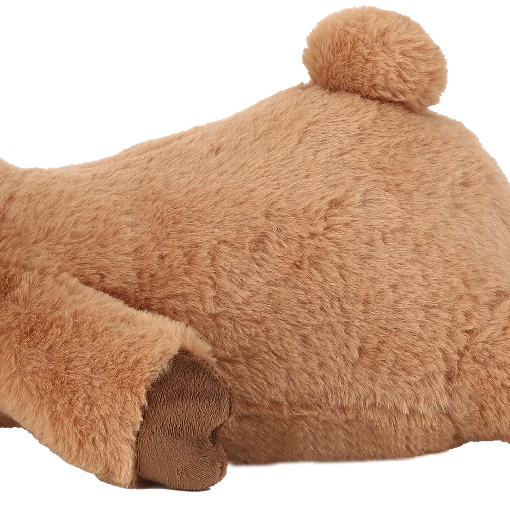 Navidad Reno Oso Perro Heartbeat Toy Perro Heartbeat Toy con mecanismo de latido del corazón incorporado para calmar la ansiedad del cachorro