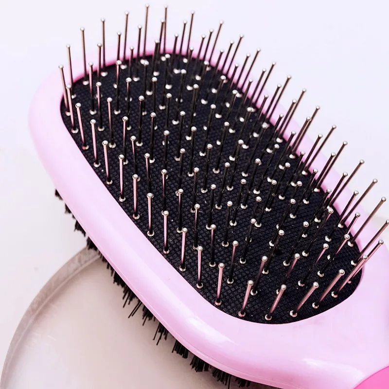 Cepillo doble cara para perros con masaje y removedor de pelo suelto - imagen 3