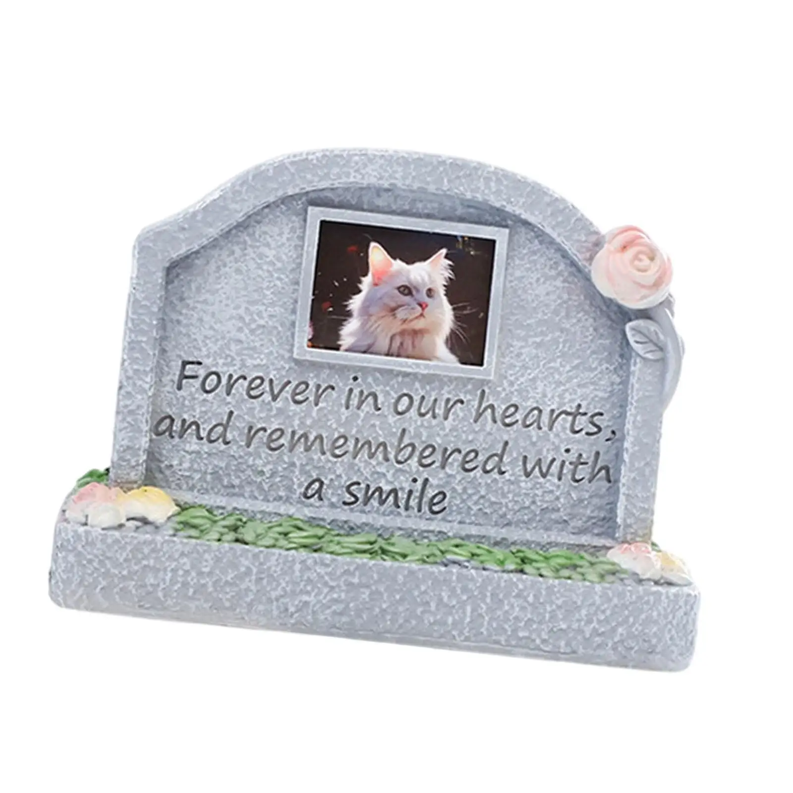Memorial Monument for Pet Waterproof Loss of Pet Sympathy Gifts Pet Small Animal Monumen for Yard Outdoors Outside Patio Garden