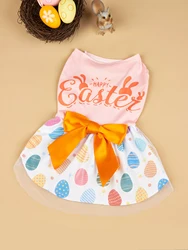 Vestido con lazo para perros y gatos – Ropa de celebración