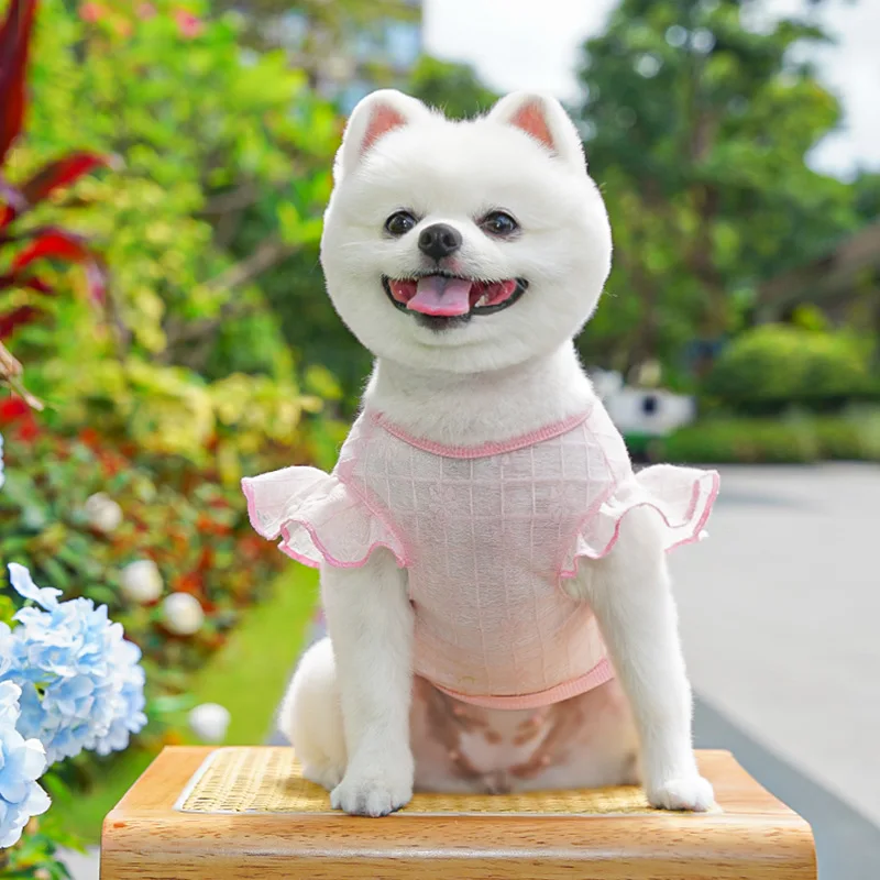 Chaleco refrigerante perro Chihuahua Bichón – Estampado veraniego - imagen 5