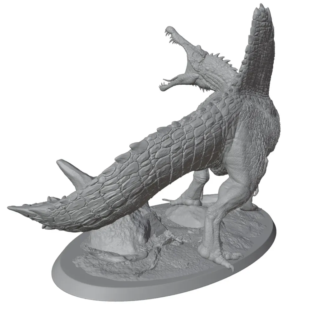 Juguete masticable Pteranodon/Espinosaurio para perros – Sin pintar - imagen 3