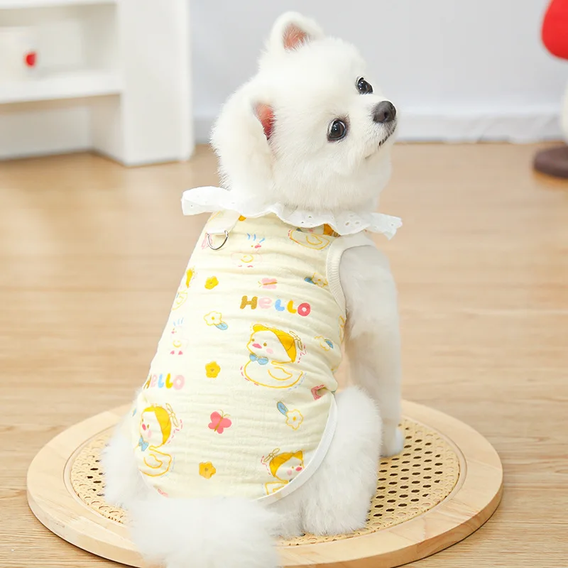 Ropa de verano ligera para perros y gatos, incluido Chihuahua - imagen 5