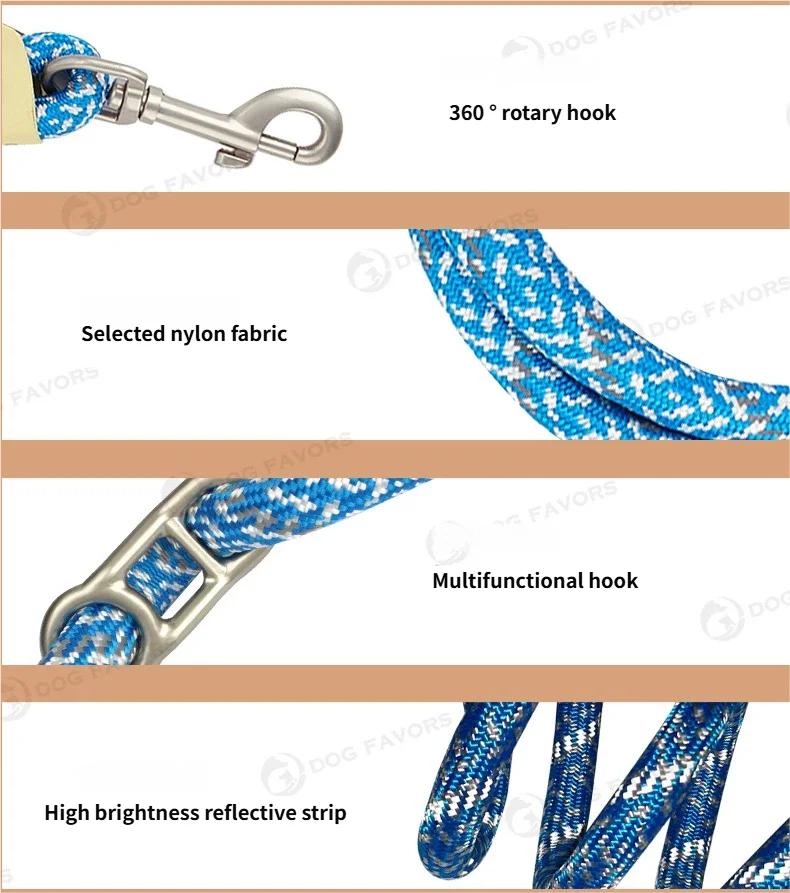 Combo de Collar y correa para perro, patrones bohemios, doble Clip, correa para perro, Collar ajustable para exteriores, correa para caminar y entrenar para mascotas - imagen 5