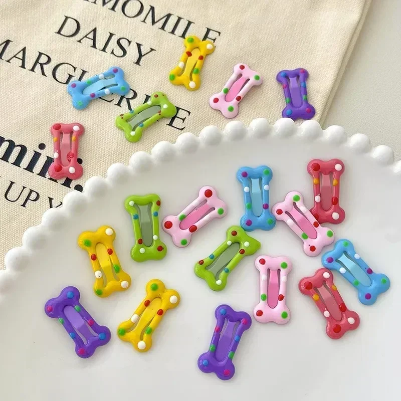 5/10/20 piezas pinzas para el cabello de estrella coloridas para perro gato brillo Metal Snap BB Clip horquilla accesorios para el cabello para perros y mascotas - imagen 4