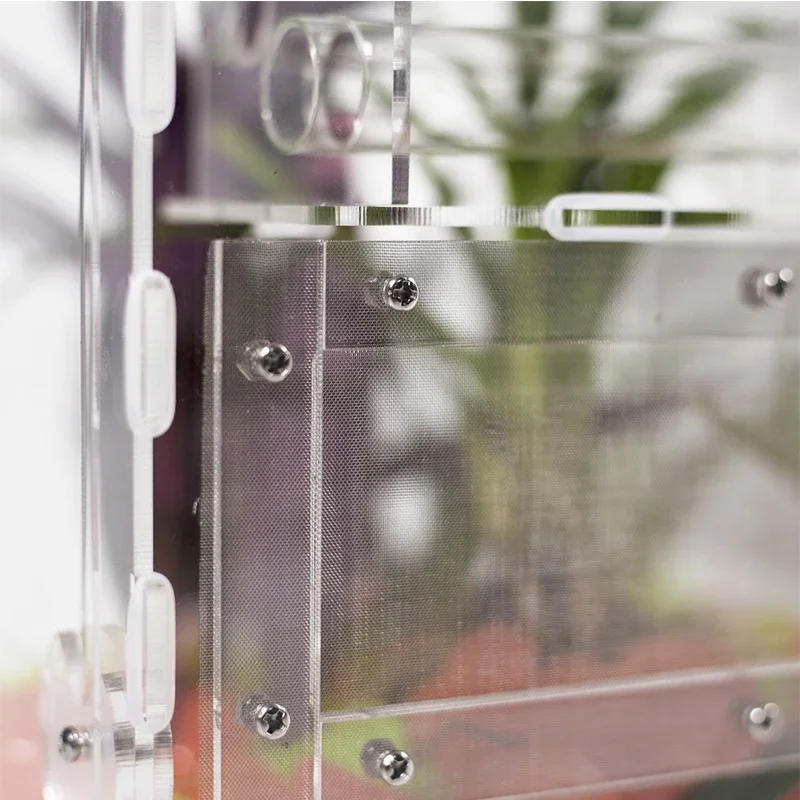 Red densa antiescape para granja de hormigas, herramienta antiescape para casa de hormigas, herramienta antiescap, red de malla de acero inoxidable 80, accesorio para nido de hormigas - imagen 4