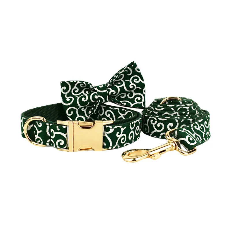 Bow Collar Leash Set