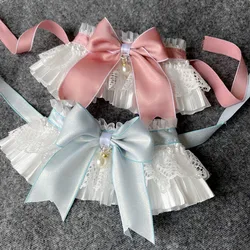 Pañuelo ajustable con lazo & encaje para perros & gatos
