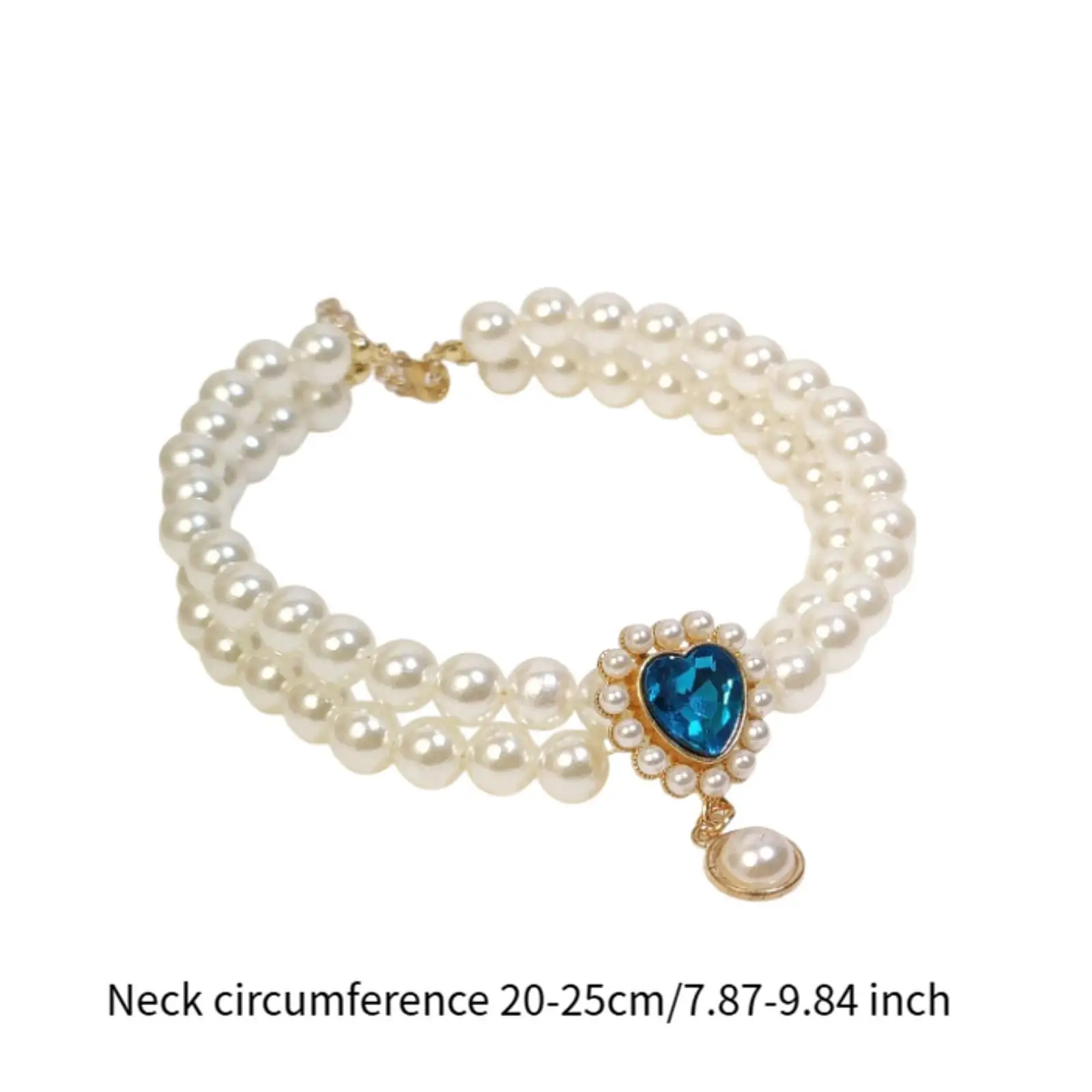 Pet Pearl Necklace Adjustable Dress up Dog Collar Necklaces Pet Puppy Jewelry Pet Pearl Necklace Adjustable Dress up Dog Collar Necklaces Pet Puppy Jewelry
