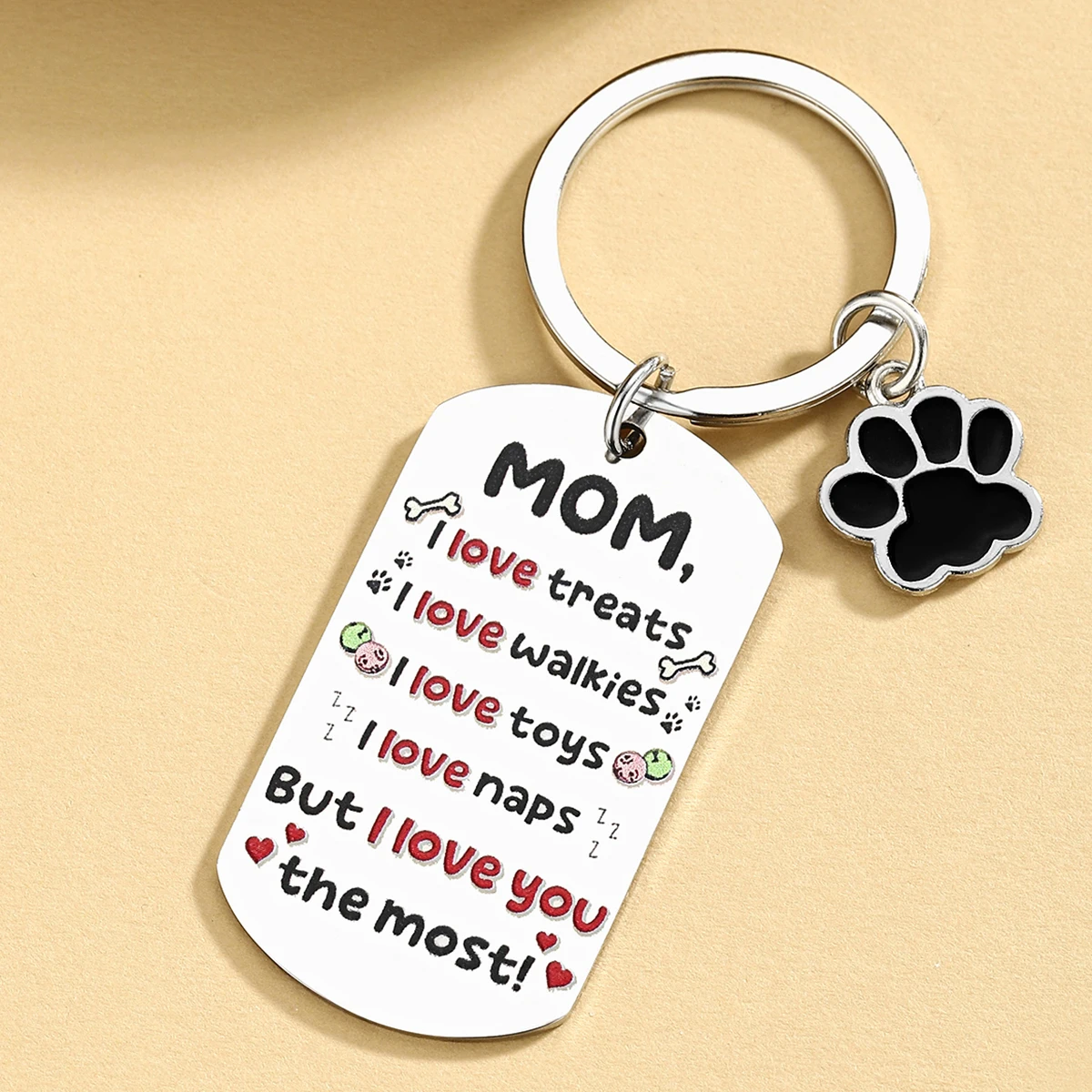 Llavero de perro para calceta de Navidad – Relleno regalo - imagen 4