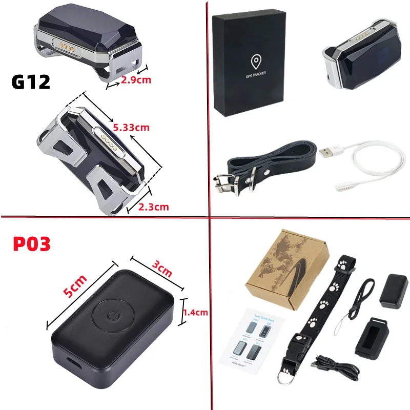 Collar para mascotas con rastreador Gps, Collar impermeable antipérdida para perros y gatos, artículos localizador de seguimiento de huellas de Larga modo de reposo al aire libre - imagen 5