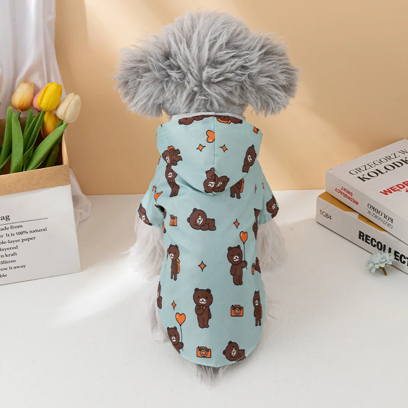 Impermeable para perros - abrigo veraniego con manga corta, Bichón - imagen 4