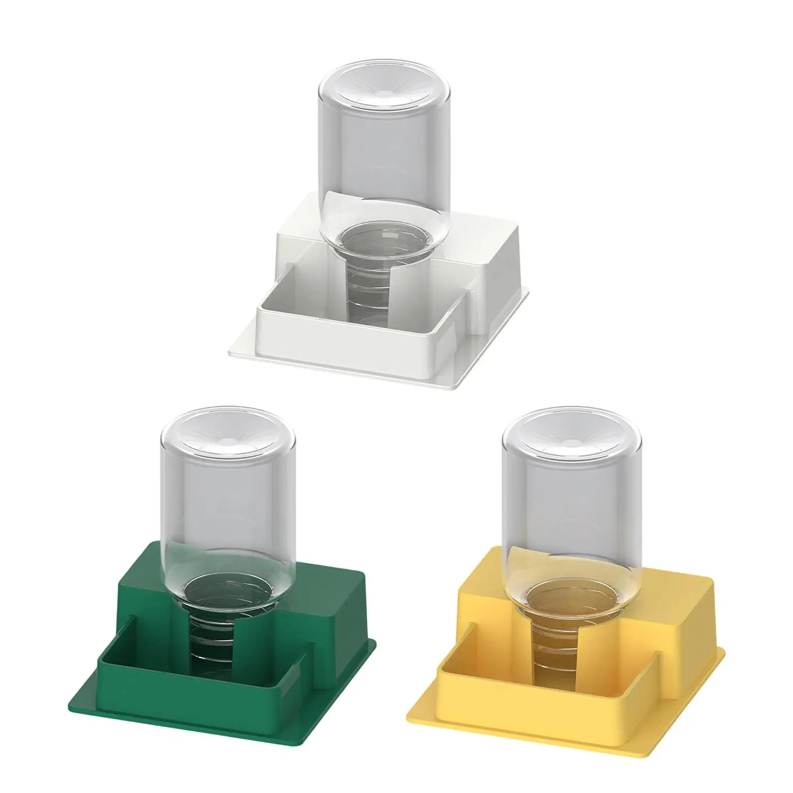 Automatic Reptile Water Dish with Watering Bottle for Tortoise Geckos Turtle