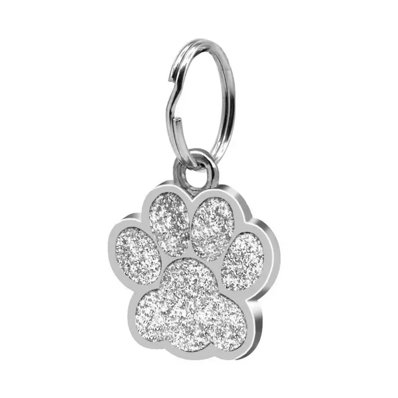 Etiqueta decorativa duradera con forma de garra para mascotas, etiqueta de identificación de pata para Metal, accesorios duraderos de acero inoxidable, 1 ud. - imagen 5