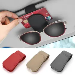Parasol y organizador magnético para coche con clip para gafas
