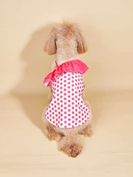 Vestido de verano para perros y gatos – Princesa con lunares