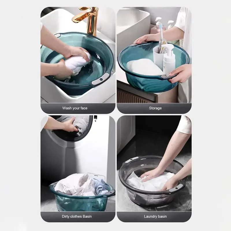 Lavabo de agua para mascotas engrosado antideslizante multifuncional: minimalista moderno, suministros esenciales para mascotas para aseo, baño y cocina - imagen 4