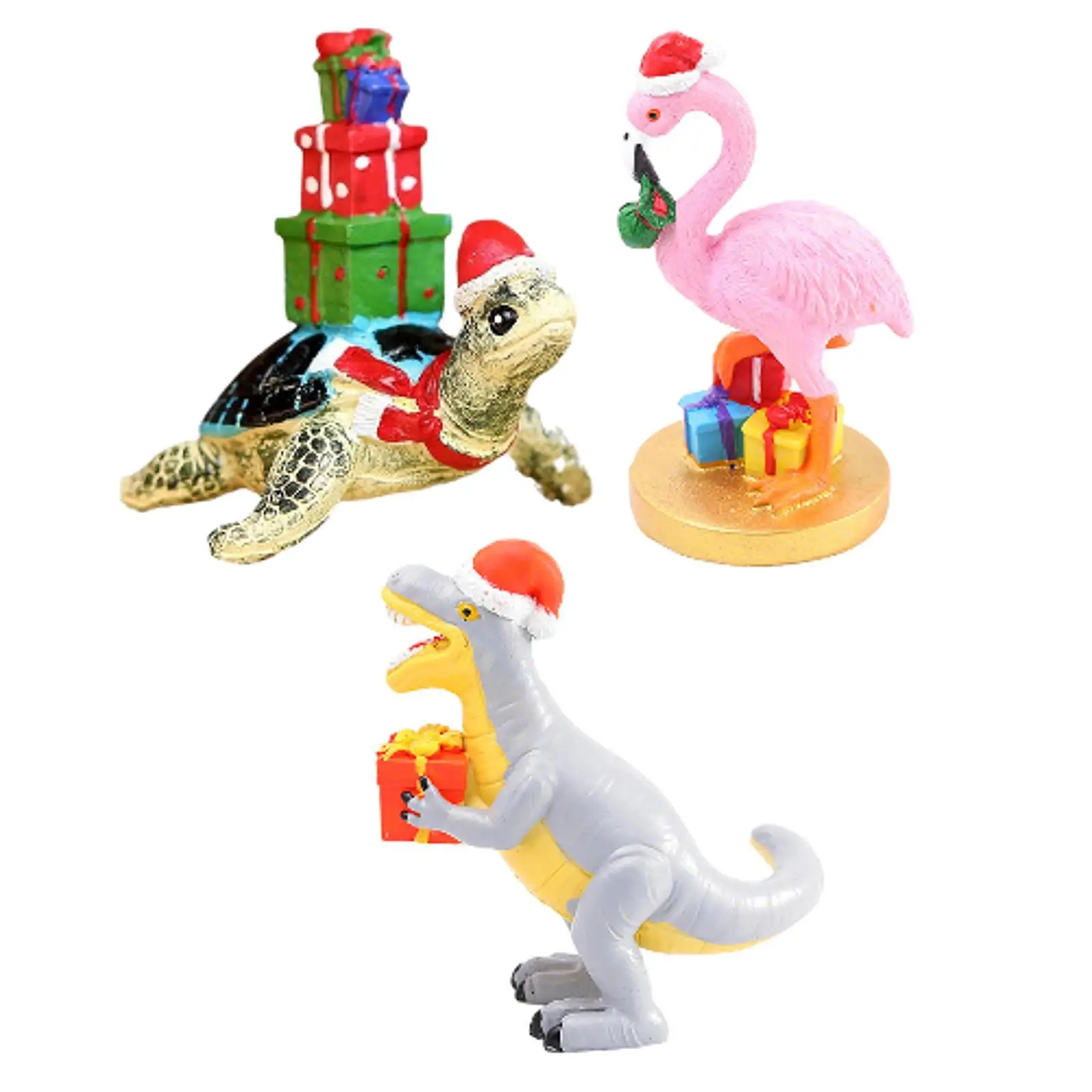 Animal Messenger Statue Christmas Figurine Collectible Home Decor for Office Table Centerpieces Cabinet Housewarming Fireplace