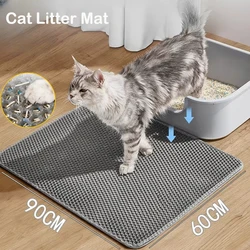 Estera arena gatos impermeable doble capa – Antideslizante y fácil limpiar
