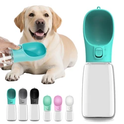 Botella de agua 550 ml para perros y gatos - portatil para exterior