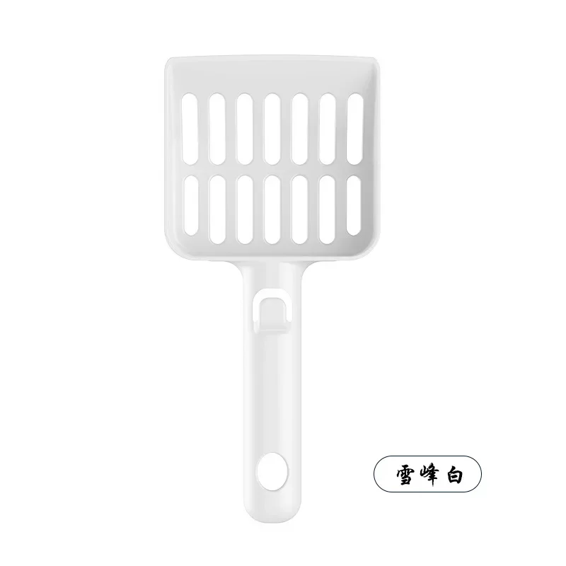 Pala de plástico para arena de gato, caja de arena autolimpiable Con Base, herramientas de limpieza para gatito, suministros para gatos - imagen 5