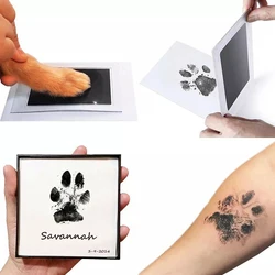 Huellas de patas para perro y gato – kit impresión limpia