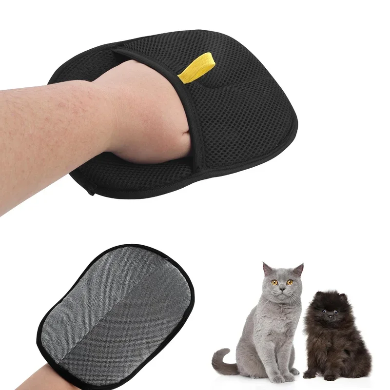 Guantes quitapelo para gatos y perros – Elimina pelo de alfombras y piel - imagen 4