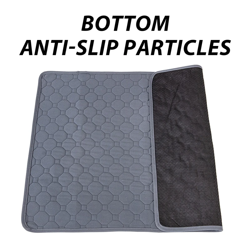 Alfombrilla lavable para pañales de mascotas, almohadilla de entrenamiento impermeable y reutilizable, absorbente de orina, protege el medio ambiente, funda para asiento de coche - imagen 4