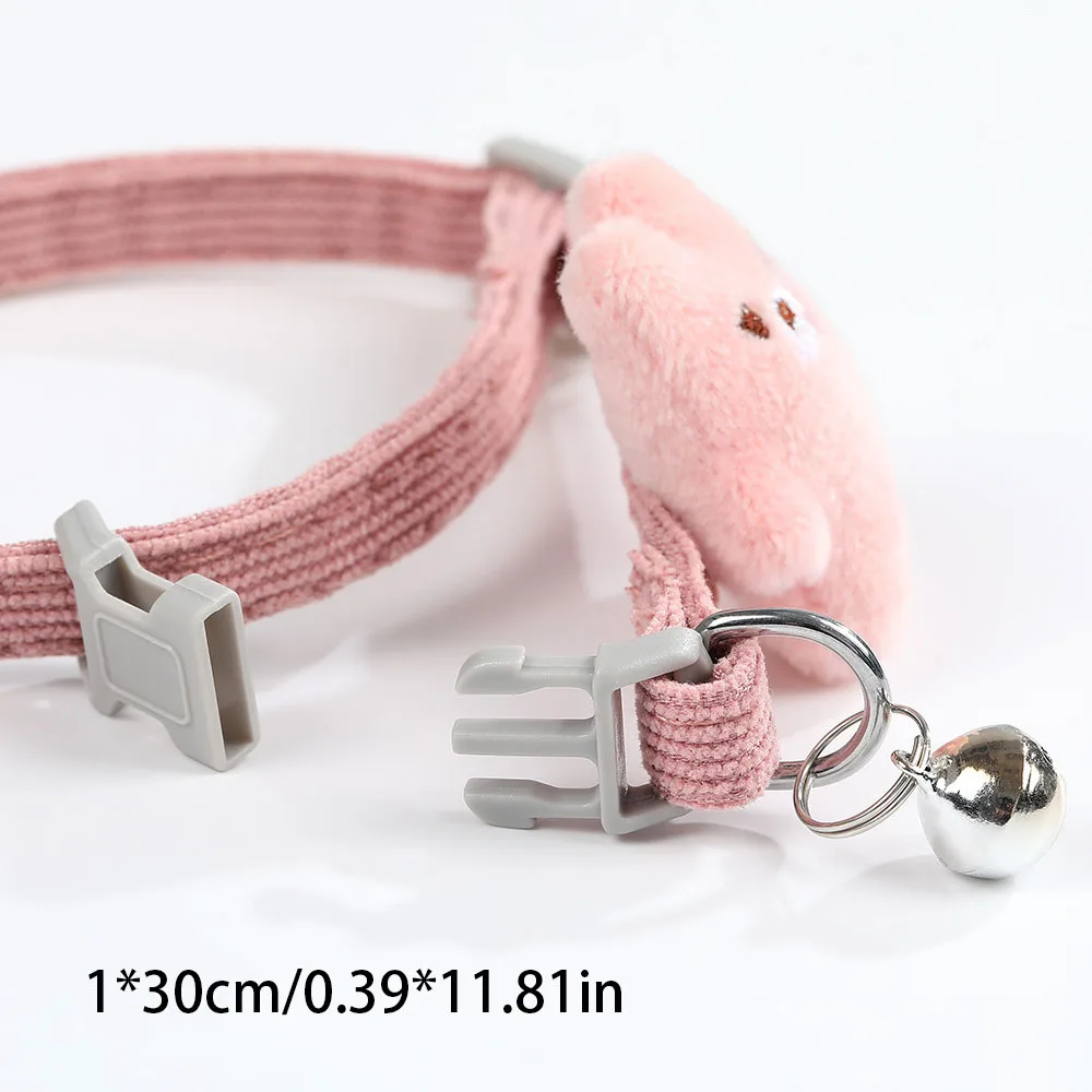 Collar ajustable para mascotas con campana: Collar para perros suave y cómodo, Collar ajustable para cachorros, Banda duradera para el cuello para mascotas - imagen 3
