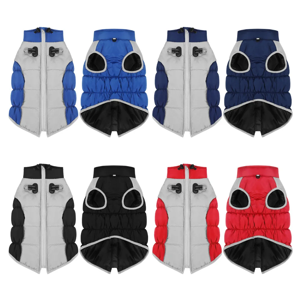 Ropa impermeable para mascotas, abrigo para perros grandes, chaqueta para perros medianos y grandes, ropa para Bulldog Francés - imagen 5