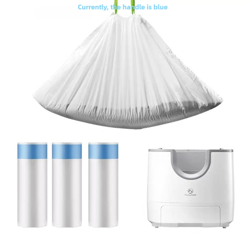 Caja automática de accesorios para arena de gatos, bolsa de basura, bolsas de aseo gruesas para gatos, caja de arena con cordón, bolsa de repuesto, producto para mascotas - imagen 4