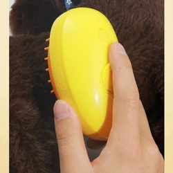Cepillo quitapelo con spray para gatos y perros – Mango antideslizante