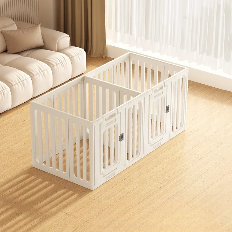 Luxury Dog Fence Dogs Cat Pet Fences Pets Puppy Kitten Pet Bars Barrier for Dogs Accessories Large Enclosure Baby Gate Playpen - imagen 4