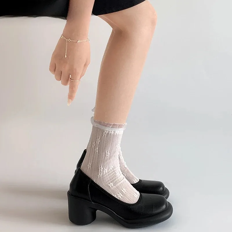 Zapatos Mary Jane de Otoño para mujeres que pasean con gatos y perros - imagen 5