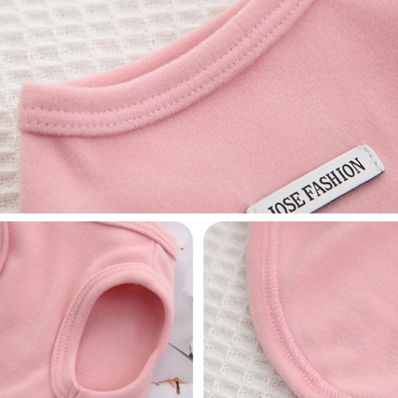 ฤดูหนาว WARM สัตว์เลี้ยงสุนัขเสื้อกั๊กขนแกะเสื้อผ้าสุนัขแฟชั่นบางลูกสุนัข Hoodies แมวเสื้อ Chihuahua Bichon เสื้อผ้าสุนัขขนาดเล็กเสื้อกล้าม - imagen 5